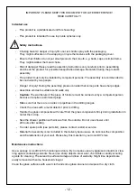 Preview for 12 page of Welltime 1021871 Installation Instruction