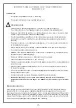 Preview for 12 page of Welltime 1021884 Installation Instructions Manual