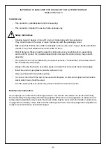 Предварительный просмотр 8 страницы Welltime 1021919 Installation Instructions Manual