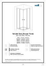 Предварительный просмотр 13 страницы Welltime 10252159 Installation Instruction