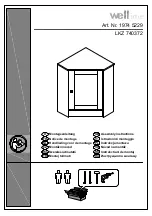 Preview for 1 page of Welltime 1974 5229 Assembly Instructions Manual