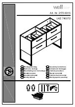 Предварительный просмотр 1 страницы Welltime 2170 4915 Assembly Instructions Manual