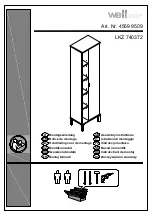 Welltime 4569 9509 Assembly Instructions Manual предпросмотр