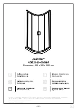 Предварительный просмотр 25 страницы Welltime 698607 Installation Instructions Manual