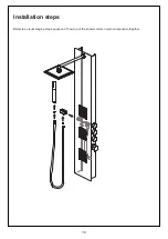 Предварительный просмотр 18 страницы Welltime glassy white 61343441-97169412 Installation Instructions Manual