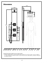 Предварительный просмотр 20 страницы Welltime glassy white 61343441-97169412 Installation Instructions Manual