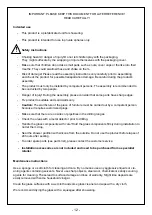 Preview for 12 page of Welltime Mauritius 1026816 Installation Instruction