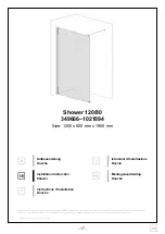 Предварительный просмотр 17 страницы Welltime Sansibar 349666-1021894 Installation Instruction