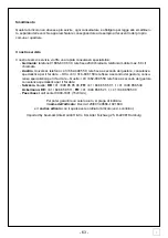 Предварительный просмотр 63 страницы Welltime Sansibar 349666-1021894 Installation Instruction