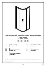 Preview for 11 page of Welltime Summer 1001648 Installation Instructions Manual