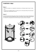 Preview for 16 page of Welltime Summer 1001648 Installation Instructions Manual