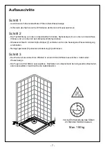 Предварительный просмотр 7 страницы Welltime Summer 12051354 Installation Instruction