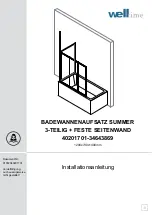 Welltime SUMMER 40201701-34643869 Installation Instructions Manual preview