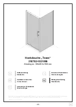 Предварительный просмотр 49 страницы Welltime Texas 216782-1021896 Installation Instruction