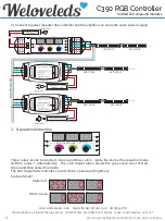 Предварительный просмотр 3 страницы Weloveleds C350 User Manual