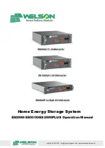 Preview for 1 page of WELSON ES2000 Operation Manual