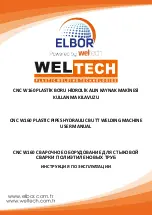 WELTECH CNC-W160 User Manual preview