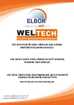 WELTECH ELBOR CNC W315 User Manual preview