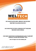 Preview for 1 page of WELTECH ELBOR CNC W630 User Manual