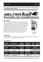 Weltem Icen WPC-23000 Owner'S Manual preview