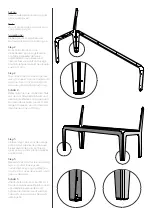 Preview for 8 page of Weltevree Bended bench with backrest Product Manual