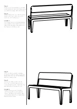 Preview for 11 page of Weltevree Bended bench with backrest Product Manual