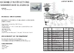 Preview for 2 page of weltico A600 ELEGANCE Assembly Instructions