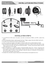 Preview for 2 page of Wema GPS Speedo Installation Instructions