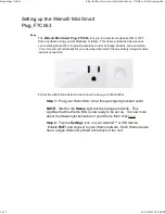 Preview for 1 page of Wemo F7C063 Manual