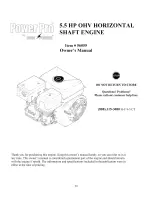 WEN POWER Power Pro 5.5 HP OHV Owner'S Manual preview