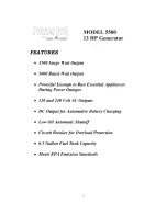 Preview for 2 page of WEN POWER Power Pro 5500 Owner'S Manual