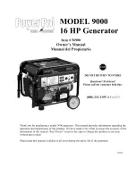 WEN POWER Power Pro 9000 Owner'S Manual preview