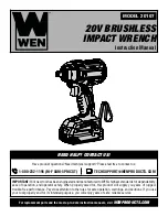 Preview for 1 page of Wen 20107 Instruction Manual