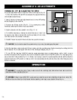 Предварительный просмотр 16 страницы Wen 33075 Instruction Manual