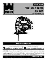 Preview for 1 page of Wen 33606 Instruction Manual