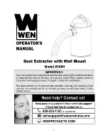 Preview for 1 page of Wen 3400 Operator'S Manual