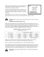 Preview for 5 page of Wen 3400 Operator'S Manual