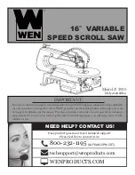 Preview for 1 page of Wen 3920 Manual