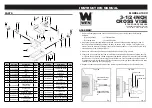 Wen 413CV Instruction Manual предпросмотр