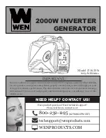 Preview for 1 page of Wen 56200i Instruction Manual