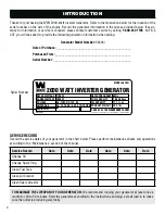 Preview for 4 page of Wen 56203i Instruction Manual