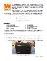 Предварительный просмотр 1 страницы Wen 56235i-126 Replacing Manual