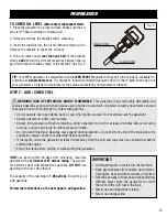 Предварительный просмотр 13 страницы Wen 56235iX Instruction Manual