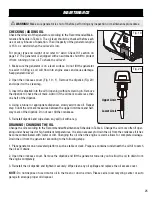 Предварительный просмотр 25 страницы Wen 56235iX Instruction Manual