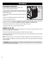 Предварительный просмотр 28 страницы Wen 56235iX Instruction Manual