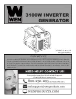 Предварительный просмотр 1 страницы Wen 56310i Manual