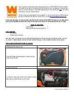 Preview for 1 page of Wen 56380i Quick Start Manual