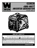 Wen 56450i Instruction Manual предпросмотр