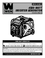 Wen 56450iX Instruction Manual предпросмотр