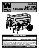 Preview for 1 page of Wen 56475 Instruction Manual